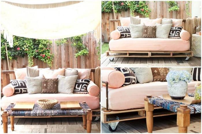 Бохемският стил превзема градината това лято