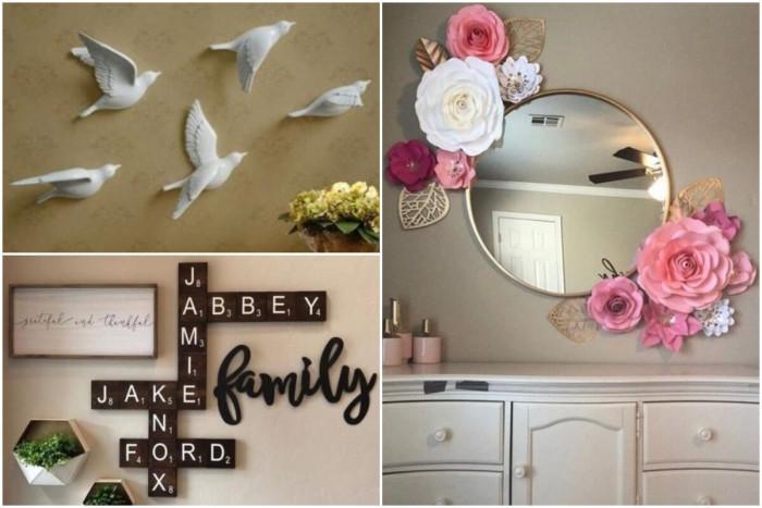 Красиви предмети по стените