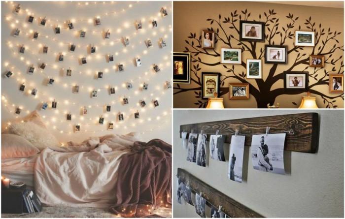 Превърнете стената със снимки в интериорен акцент