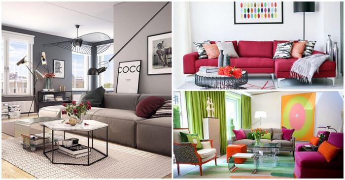 Впечатляващи цветови комбинации за по-свежа и приветлива дневна