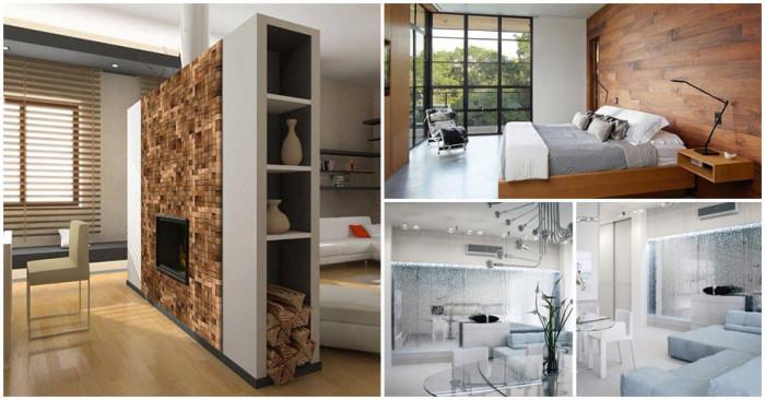 Идеи и видове преградни стени с удивителен дизайн