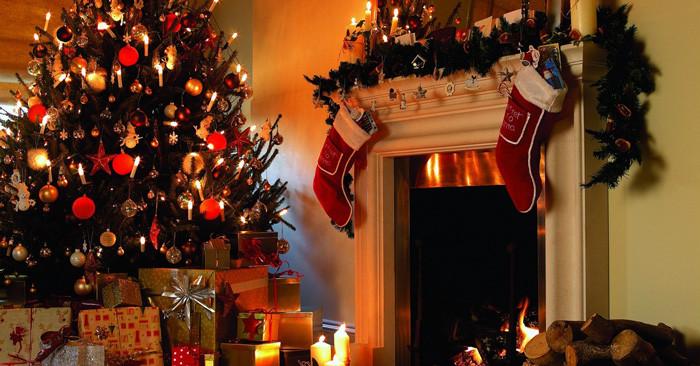 10 коледни декорации за дневната