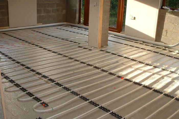 Водно подово отопление