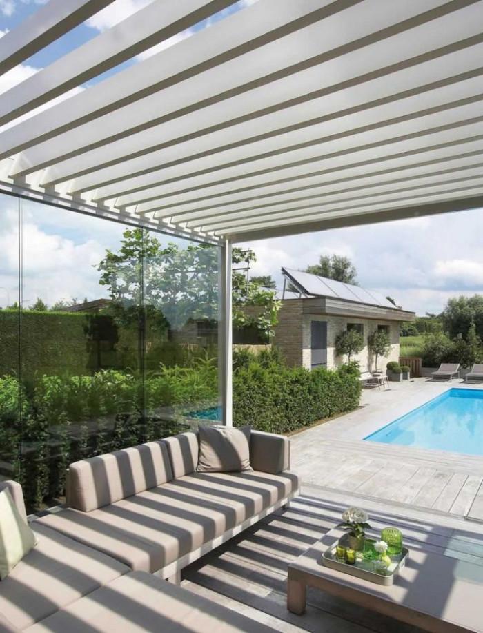 Интелигентна биоклиматична пергола