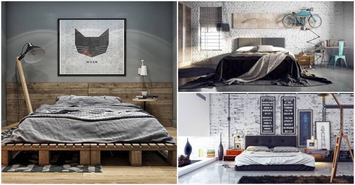 4 прекрасни спални в индустриален дизайн4 прекрасни спални в индустриален дизайн