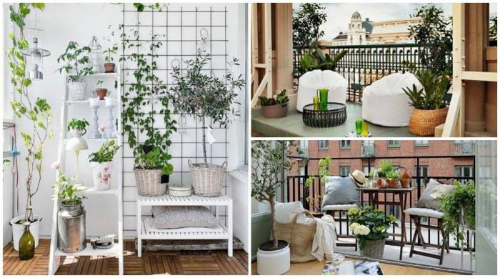 Устойчиви саксии от ратан за вашия приветлив балкон