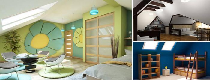 10 практични насоки за обзавеждане на таванско помещение