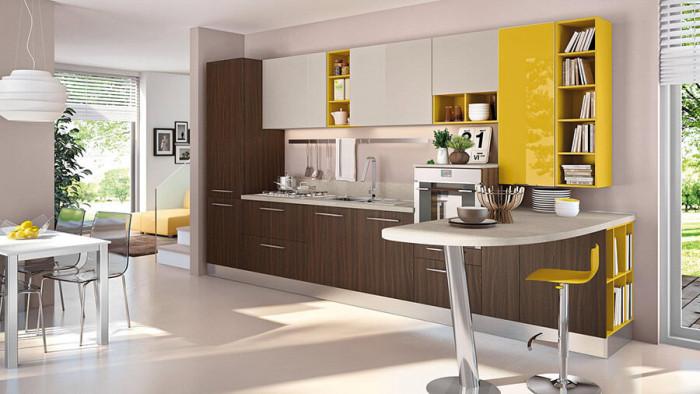 Вълнуващата среща на жълтото с елементите от дърво ще преобрази вашия дом