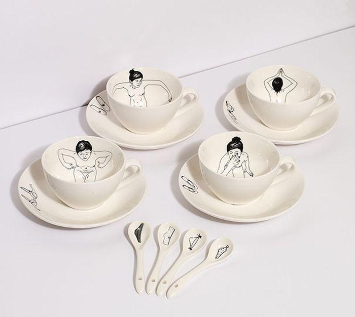 В банята съм!