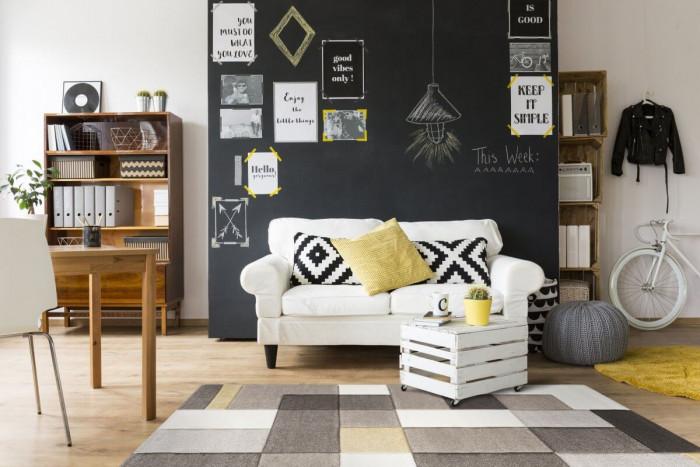 Превърнете една от стените в закачлив акцент