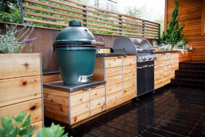 Външна кухня на контрастите