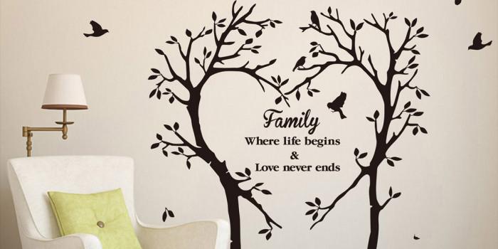 Време е да обработите своя стикер за стена