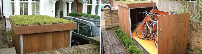 Направете колелото си част от градината