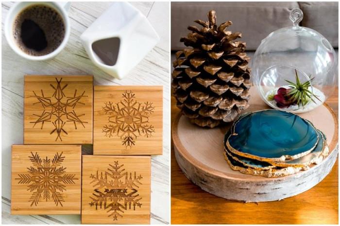 Сдобийте се с уникални подложки за топли напитки