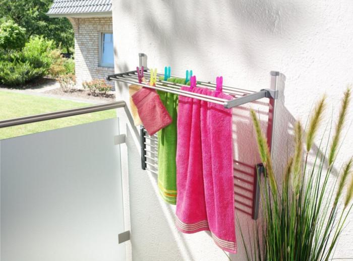 Окачен сушилник за тераса