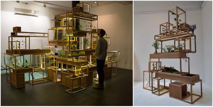 Истински архитектурен шедьовър за растения