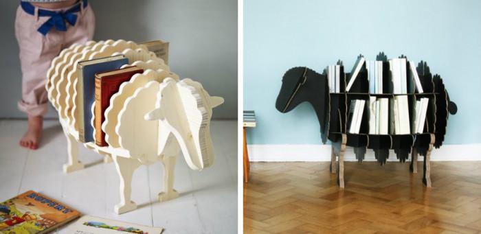 Чаровна овчица вместо досадна библиотека