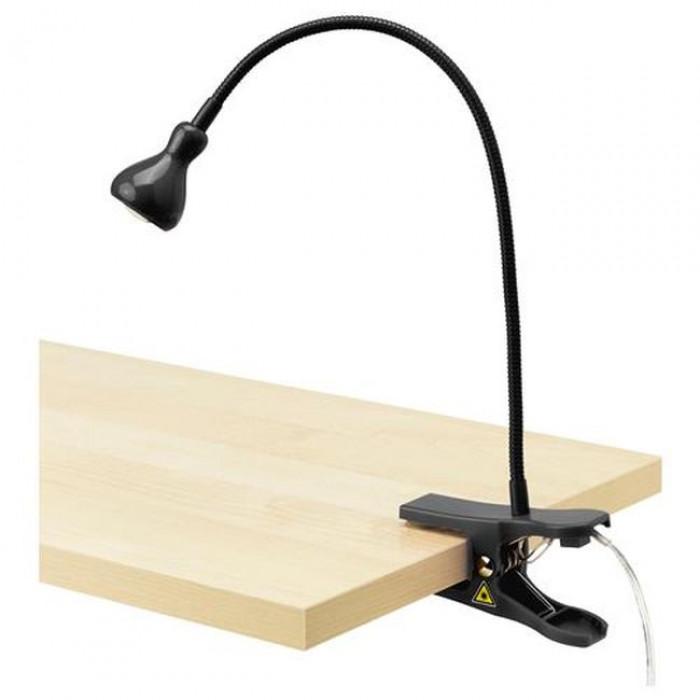 Мобилна лампа с щипка