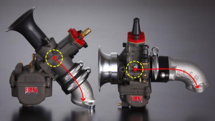 Как работят мотоциклетните карбуратори?