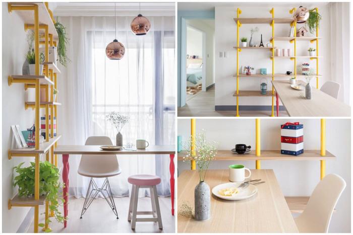 Трапезарията е артистична и модерна