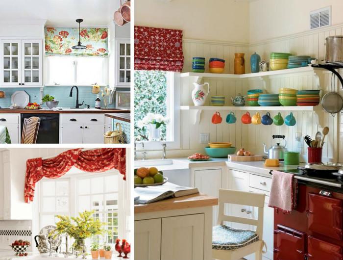 Много цвят върху прозорците