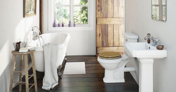 В лятна къща или вила, банята е особено важна