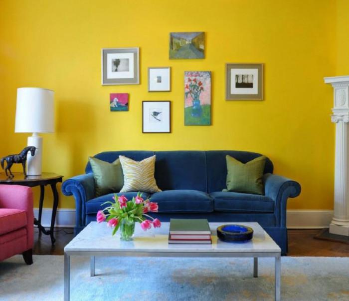 Жълт цвят - носителят на равновесието