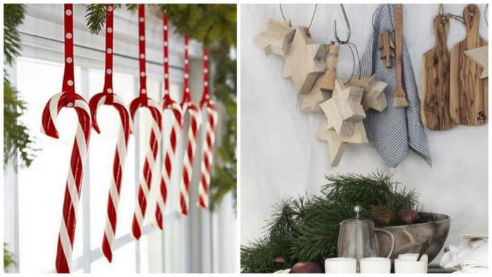 Коледни бастунчета и звезди