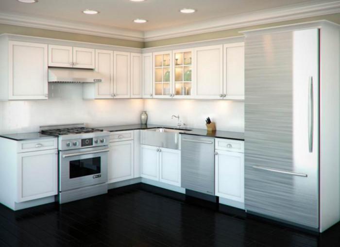 Ъглова (Г-образна) кухня