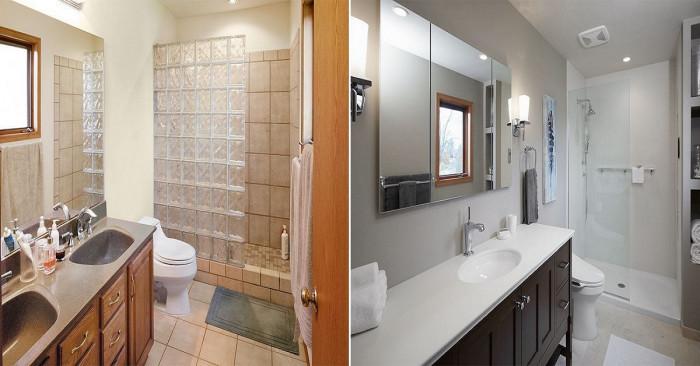 Впечатляващи промени за баня