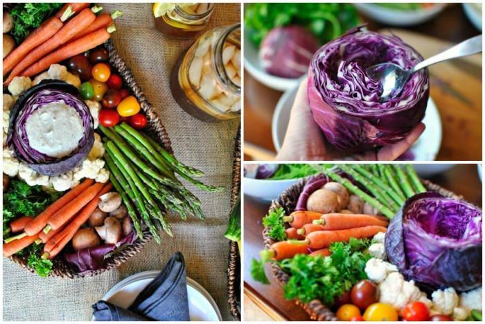 Перфектна идея за лятото - плато с пресни зеленчуци