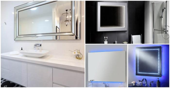 Изберете подходящи огледала за баня