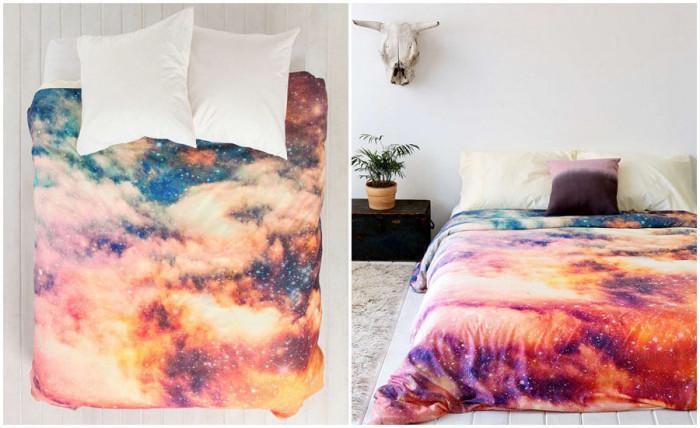 Спалня, вдъхновена от красивото звездно небе