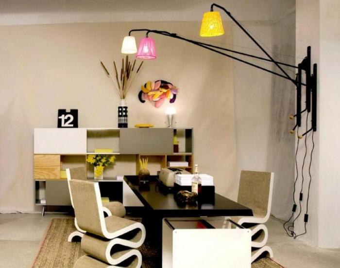 Удобни лампи с колоритни абажури