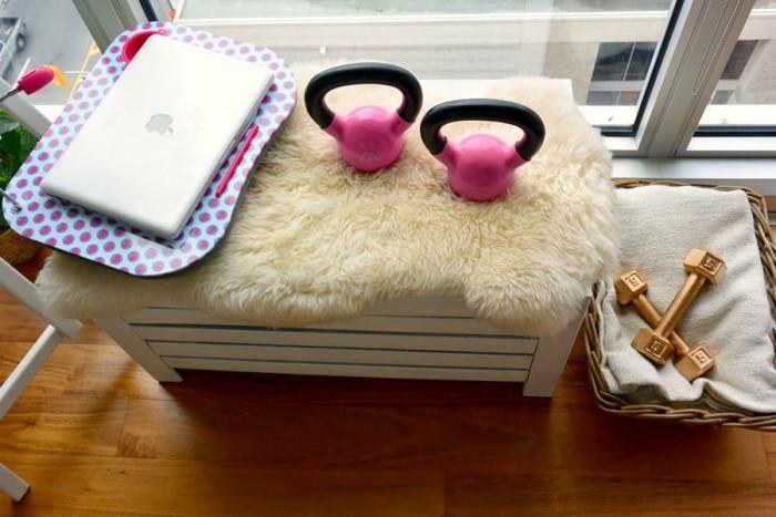 Превърнете фитнес оборудването в част от интериора!