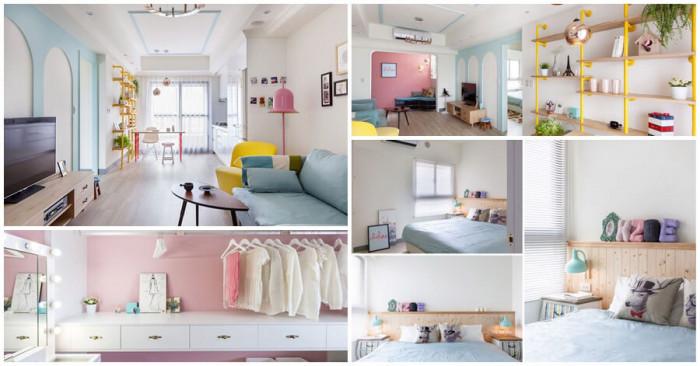 Не просто дом, а истинска приказка - вдъхновяващ апартамент с невероятни пастелни нюанси