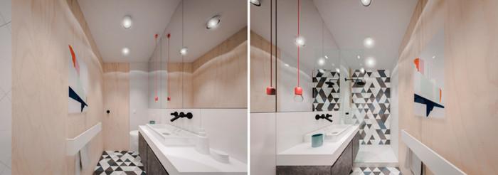 Банята в малкото жилище