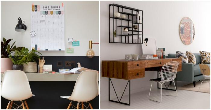 Създайте домашен кът за работа при ограничено пространство