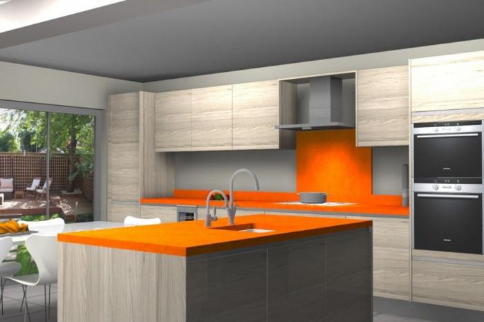 Оранжево е небето... оранжев съм и аз