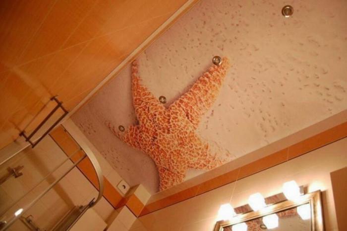 Кой материал е подходящ за окачен таван за баня