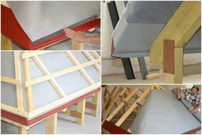 Инструкции за поставяне на паропропусклива водонепропусклива мембрана - LDS 0.02