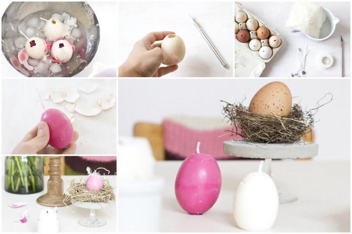 Свещите под формата на яйца ще внесат топлина на празника