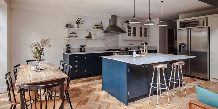 Изберете обединяващ стил за двете помещения