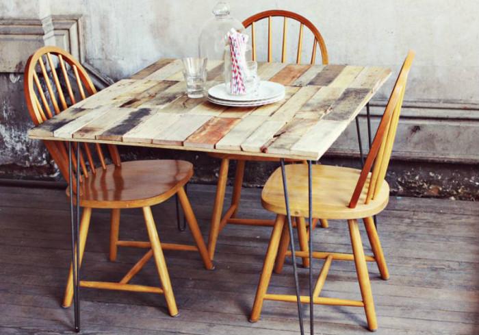 Лека, но ефектна конструкция от палети