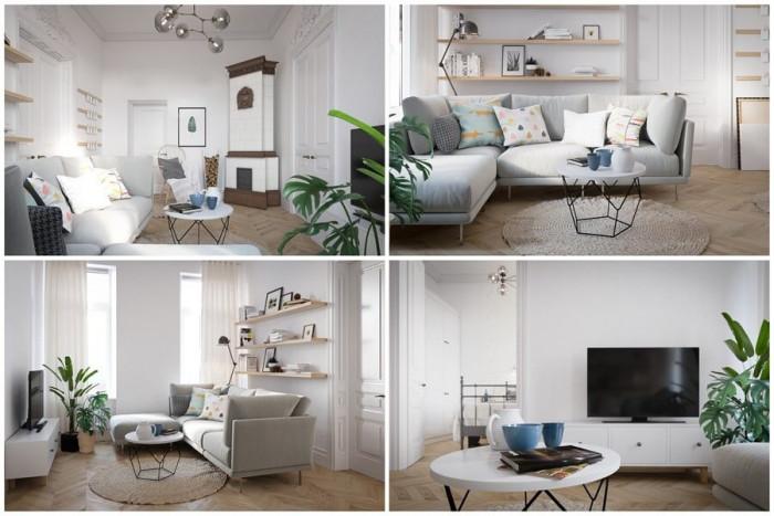 Изберете цвета на стените последен