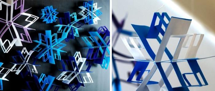 Шарени снежинки