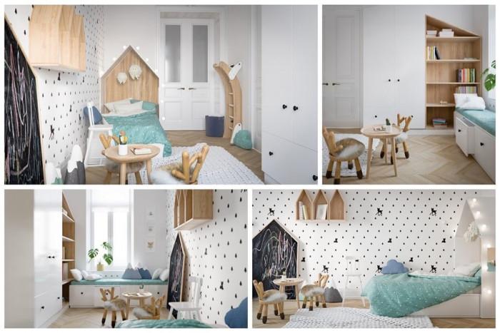 Обособете детски кът в стаята на мъника
