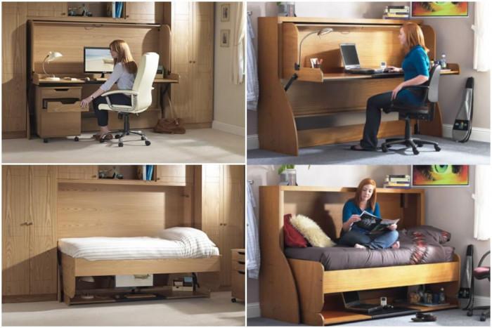 Сгъваемо легло за всички, които харесват изчистената визия!