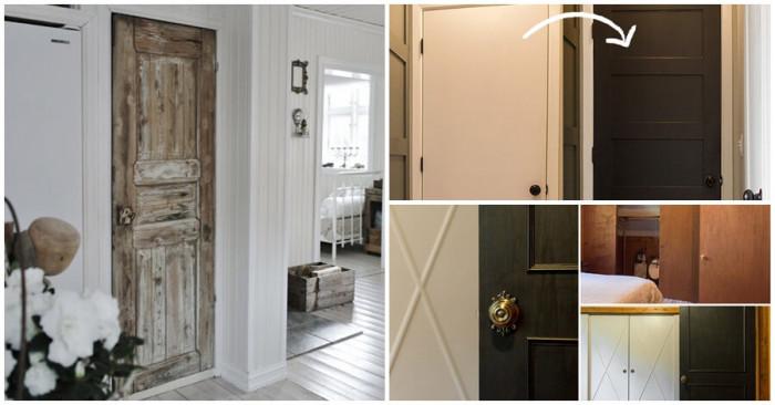 Лесни трикове, с които ще вдъхнете нов живот на старите интериорни врати