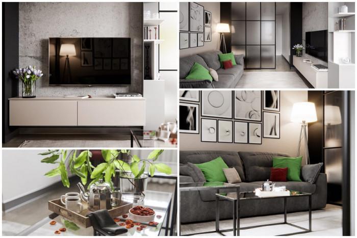 Красиви чаши за кафе придават кокетност на уютната дневна